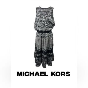 Michael Kors Black and White Summer Dress